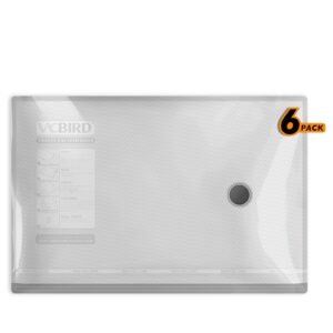 Vacbird Pure – 6 Size M Vacuum Bags without Pump
