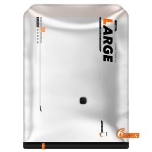 Vacbird Silver+ – 6 Large Vacuum Bags with Expanded Base