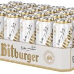 Bitburger Premium Pils, Tray mit 24 Dosen à 0,5 Liter
